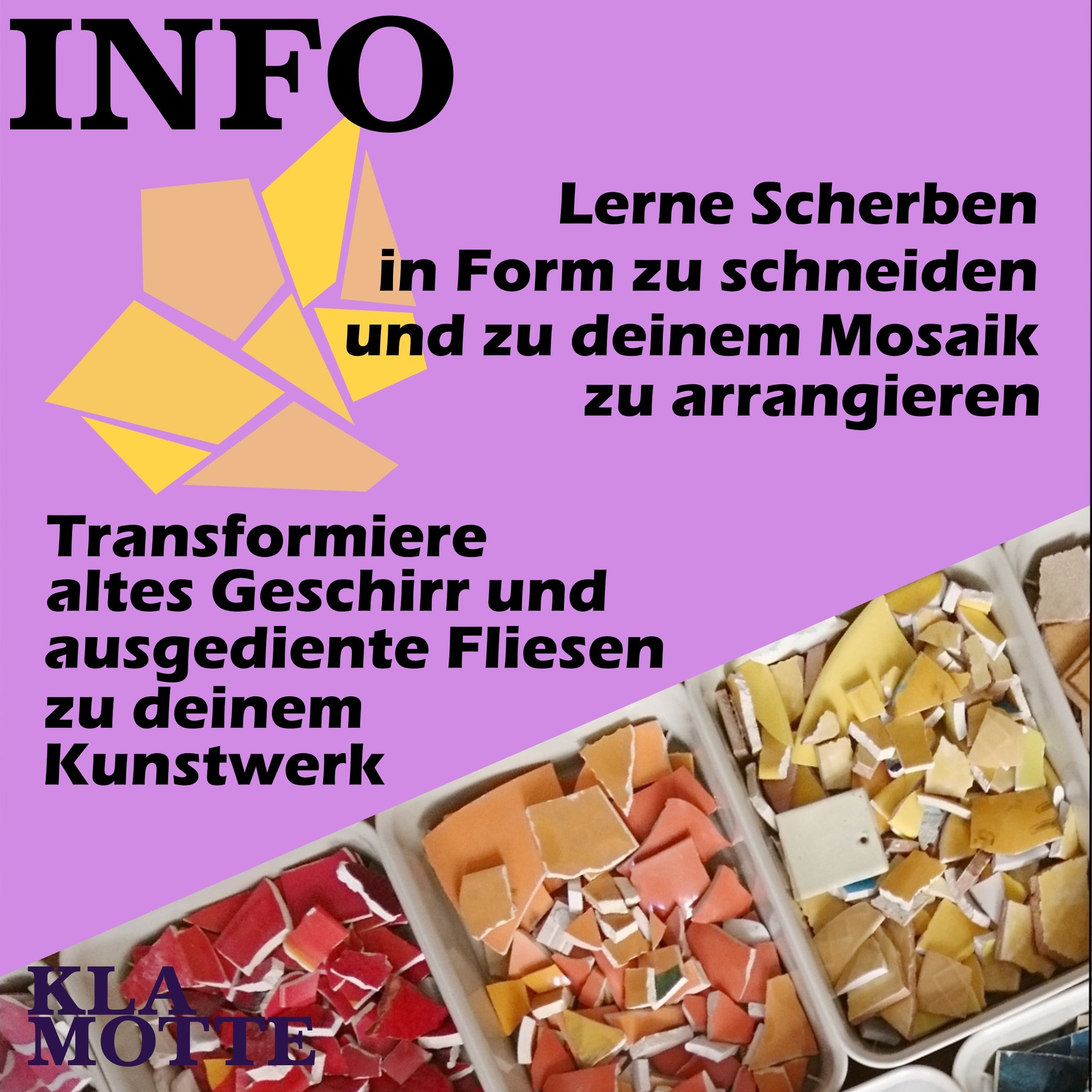 Mosaik Upcycling Workshop